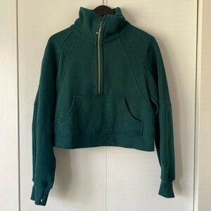 Lululemon scuba funnel neck in Storm Teal